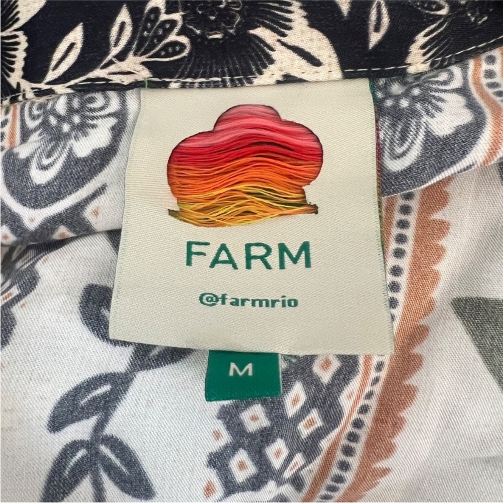 FARM Rio Tiered Belted Floral Mini Dress - Picture 11 of 14
